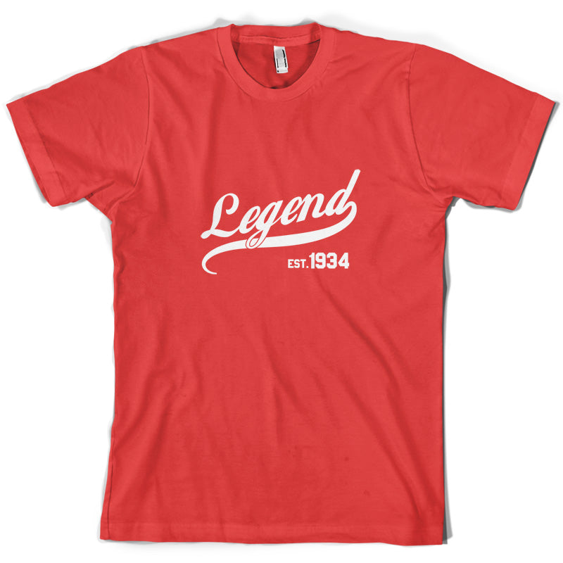 Legend Est 1934 T Shirt