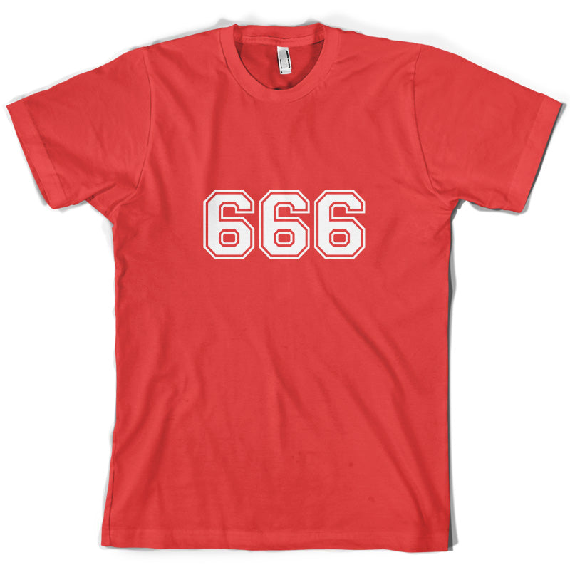 666 College T Shirt