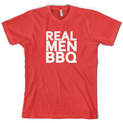 Real Men BBQ T Shirt