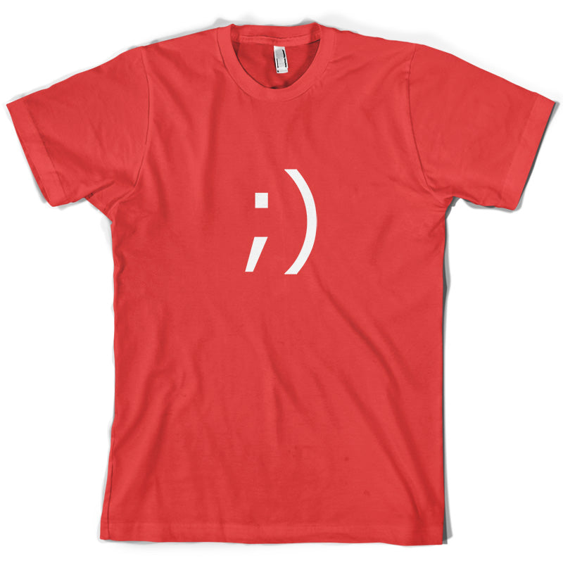 Wink Smiley T Shirt