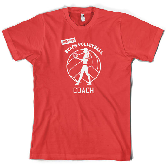 Amateur Beach Volleyball Coach T Shirt