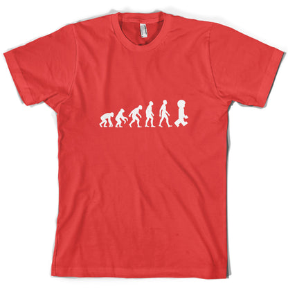 Evolution Of Man Master Builder T Shirt