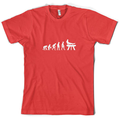 Evolution Of Man Pommel Horse T Shirt