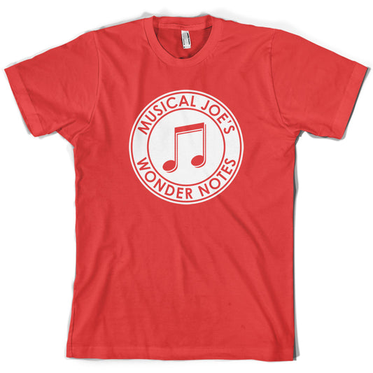 Musical Joe's Wonder Notes T Shirt