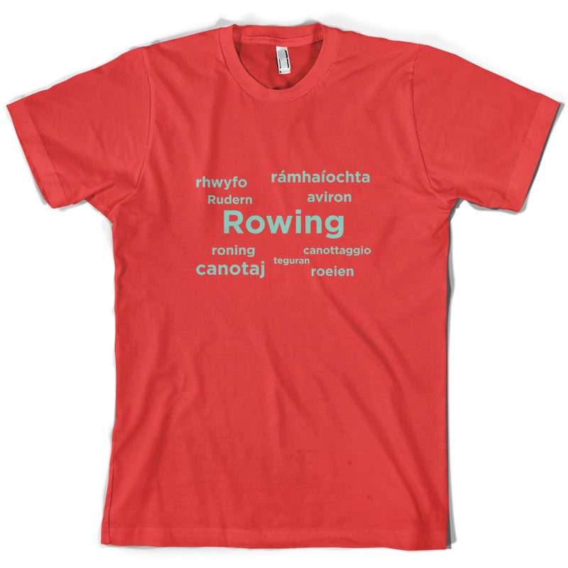 Rowing Languages T Shirt