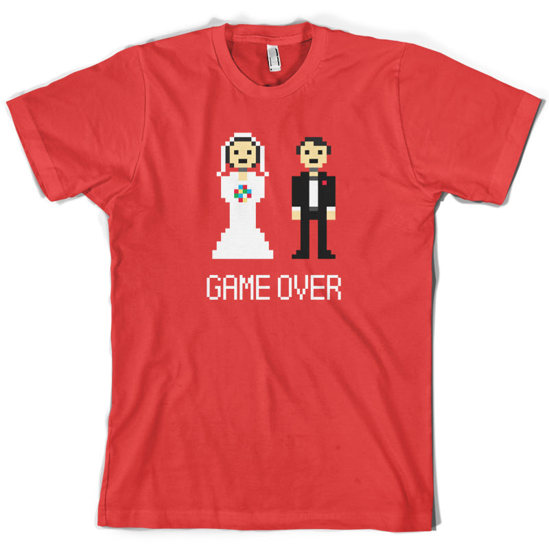 Game Over Pixels T Shirt