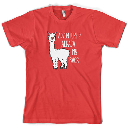 Adventure Alpaca My Bags T Shirt