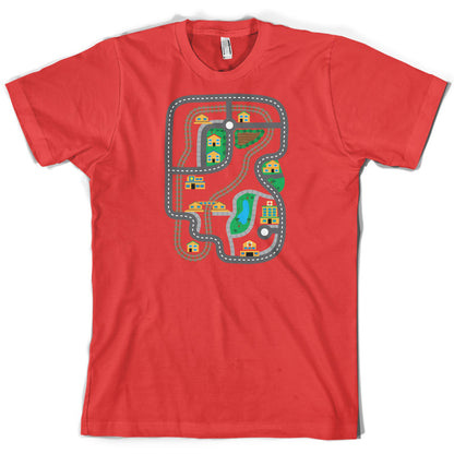 Car Play Mat T Shirt