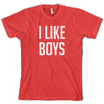 I Like Boys T Shirt