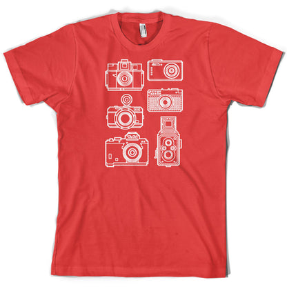 Vintage Cameras T Shirt