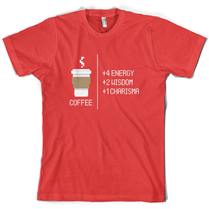 8 bit Coffee T Shirt