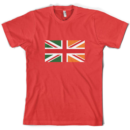 Irish Union Jack Flag T Shirt