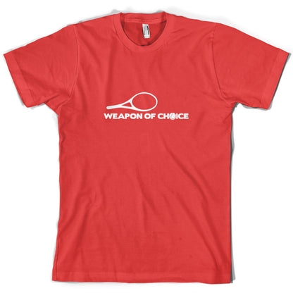 Weapon Of Choice Tennis T Shirt