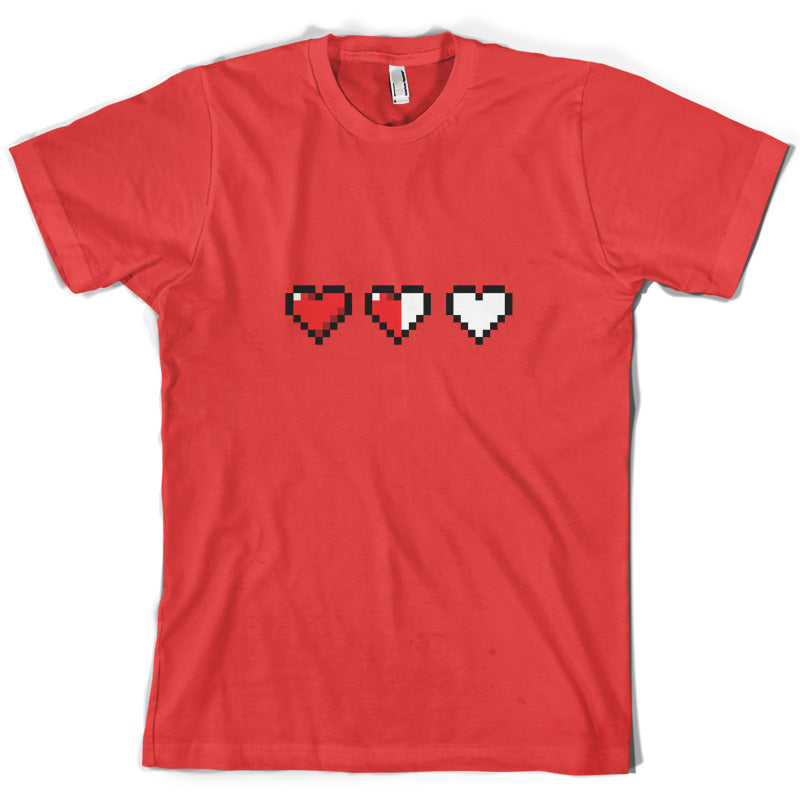 Retro Hearts T Shirt