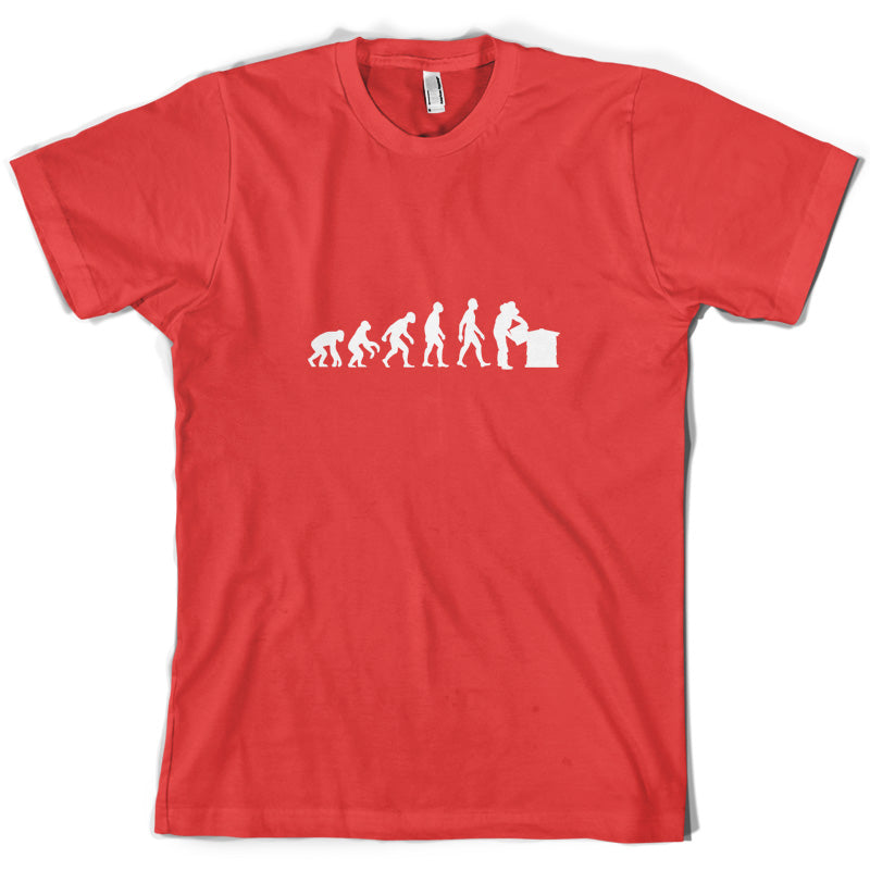 Evolution Of Man Beekeeper T Shirt