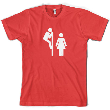 Unisex Toilet Sign T Shirt