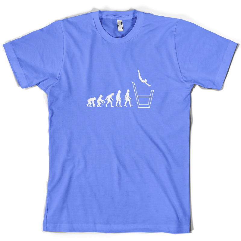 Evolution Of Man Uneven Bars T Shirt