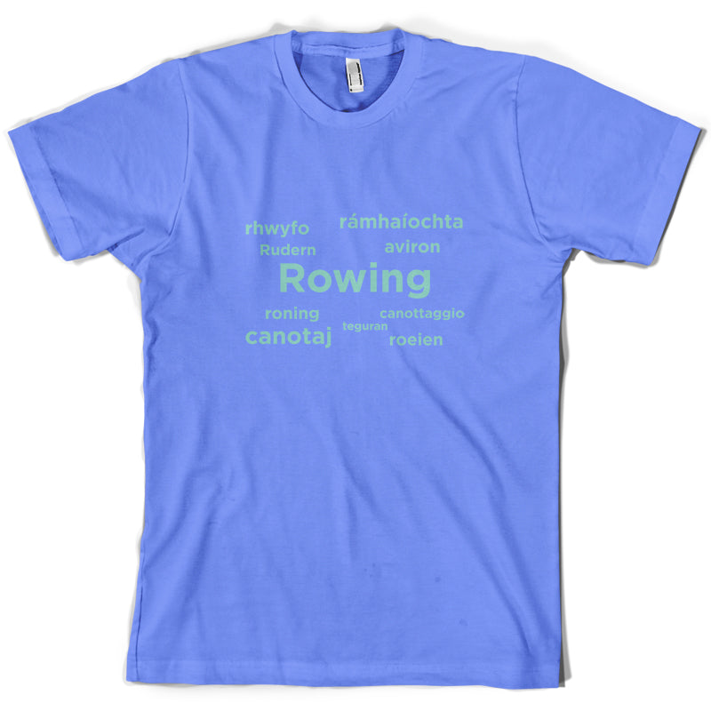 Rowing Languages T Shirt