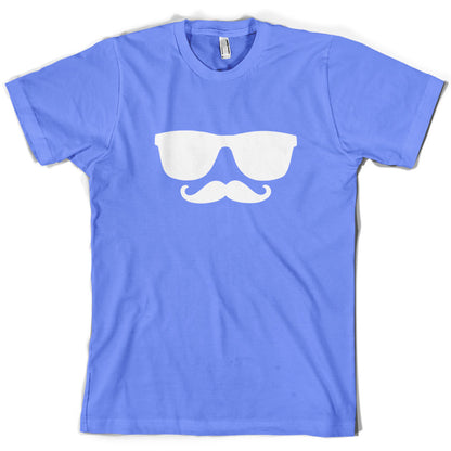 Moustache Glasses T Shirt