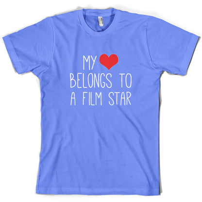 My Heart Belongs To A Film Star T Shirt