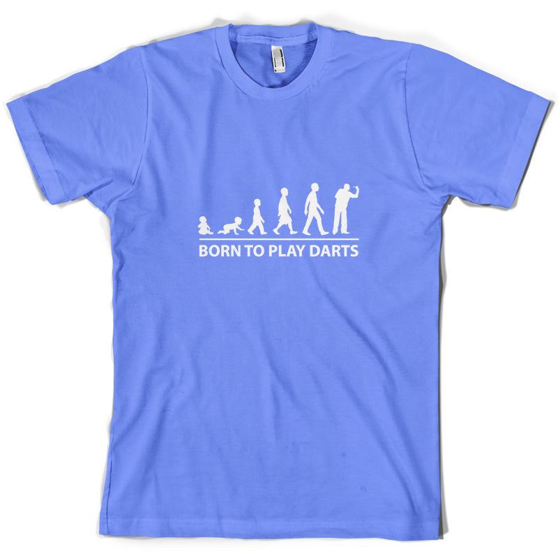 Born To Play Darts T Shirt