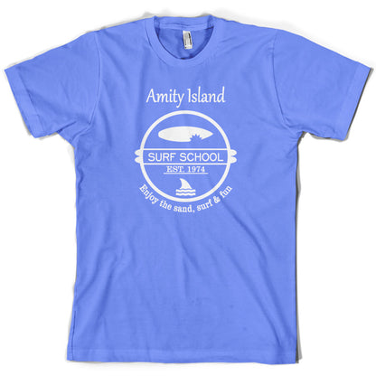 Amity Island Surf School Est.1974 T Shirt
