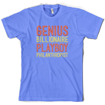 Genius Billionaire Playboy Philanthropist T Shirt