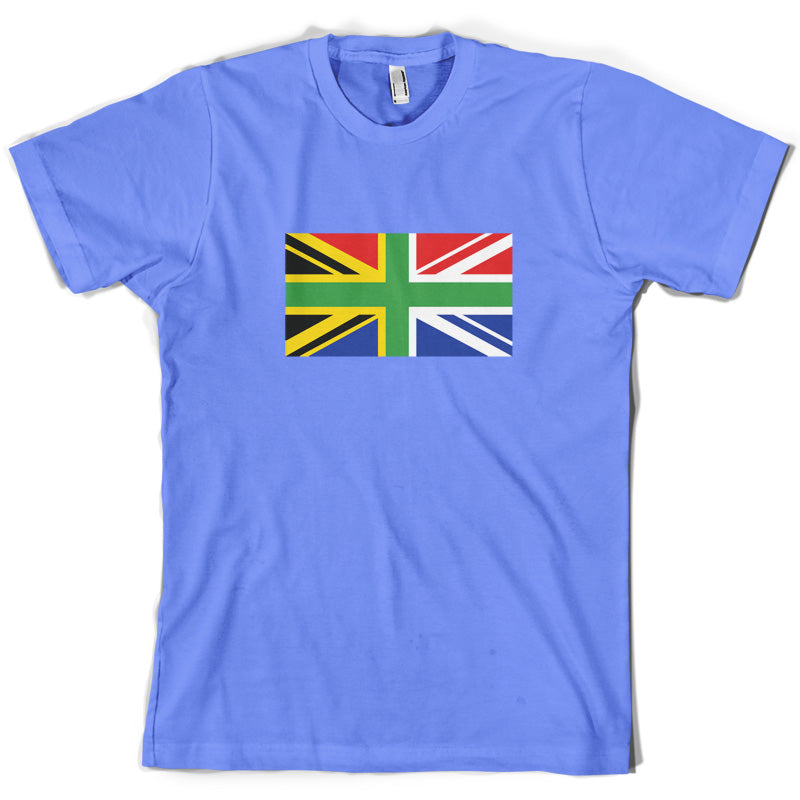 South African Union Jack Flag T Shirt