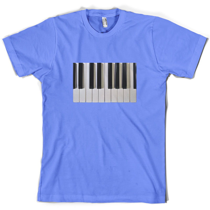 Piano Keys Colour T Shirt