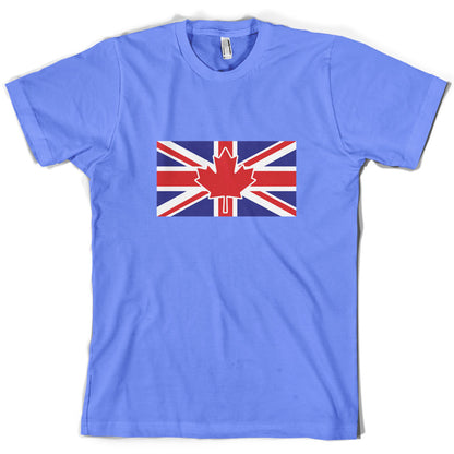 Canadian Union Jack Flag T Shirt