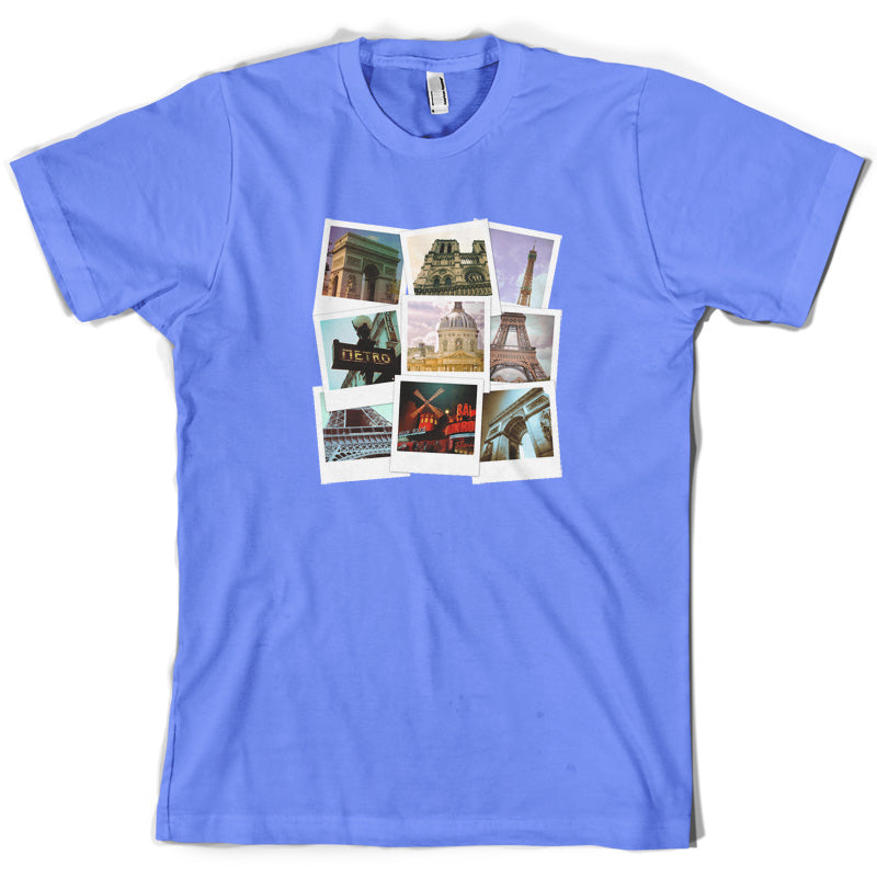 Paris Photo Collage T Shirt