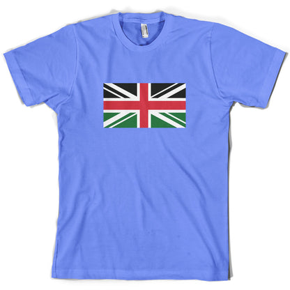 Kenya Union Jack Flag T Shirt