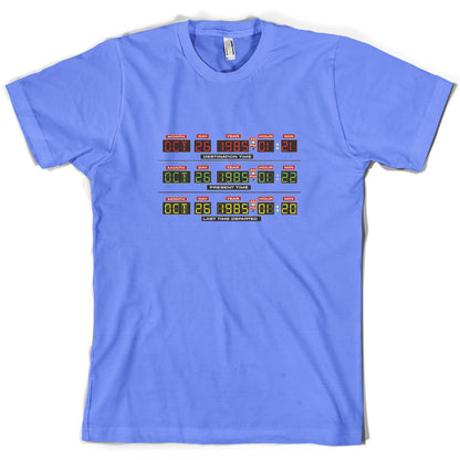 Deloreon Time Machine Circuits T Shirt