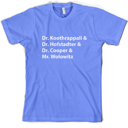 Dr Dr Dr Mr T Shirt