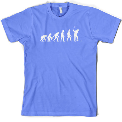 Evolution of Man Golf T Shirt