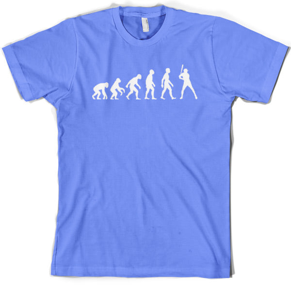 Evolution of Man Baseball T Shirt