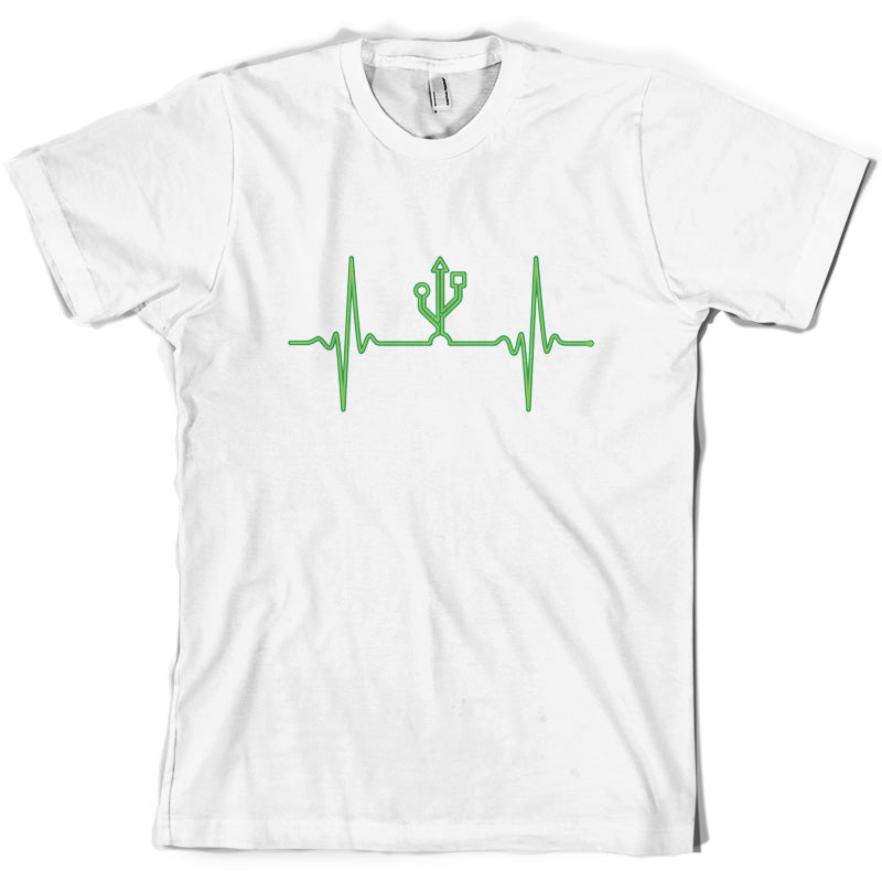 Heartbeat USB T Shirt