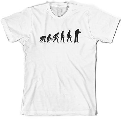 Evolution of Man Darts T Shirt