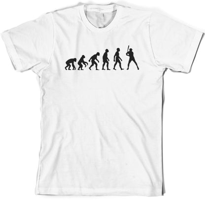 Evolution of Man Baseball T Shirt