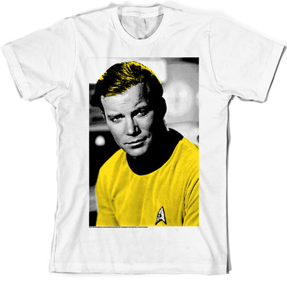 'Halftone' Kirk Star Trek T Shirt