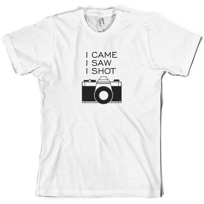 I Came I Saw I Shot T Shirt