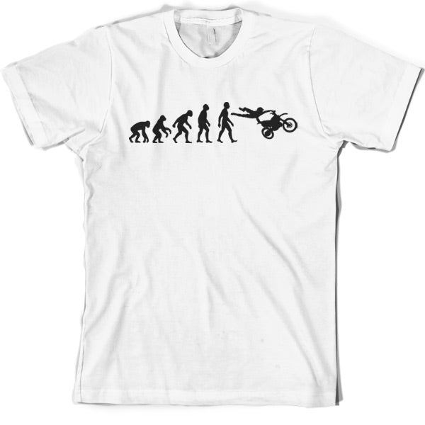 Evolution of Man Motocross T Shirt