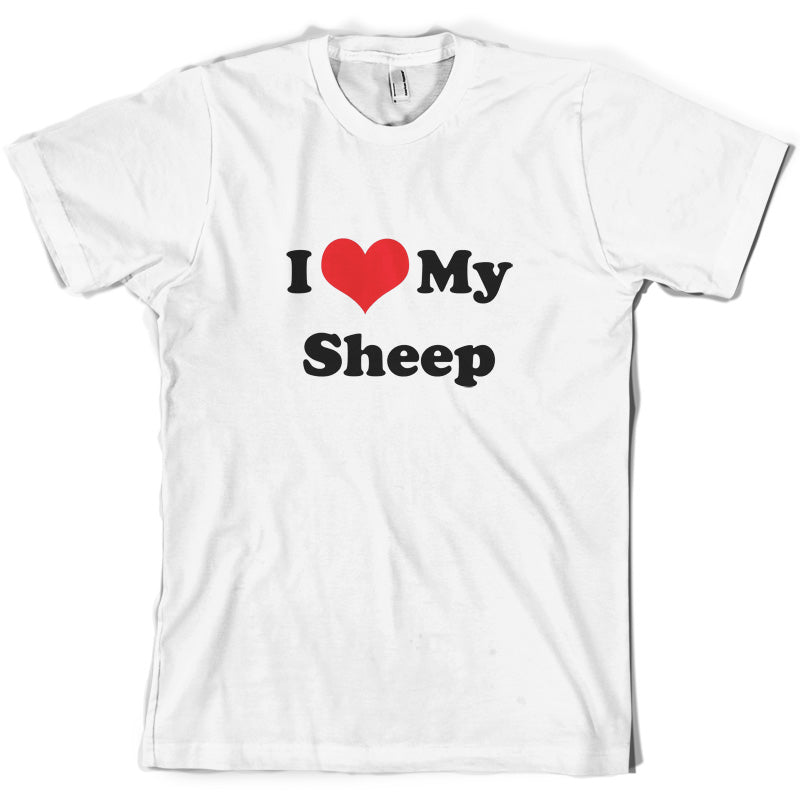 I Love My Sheep T Shirt