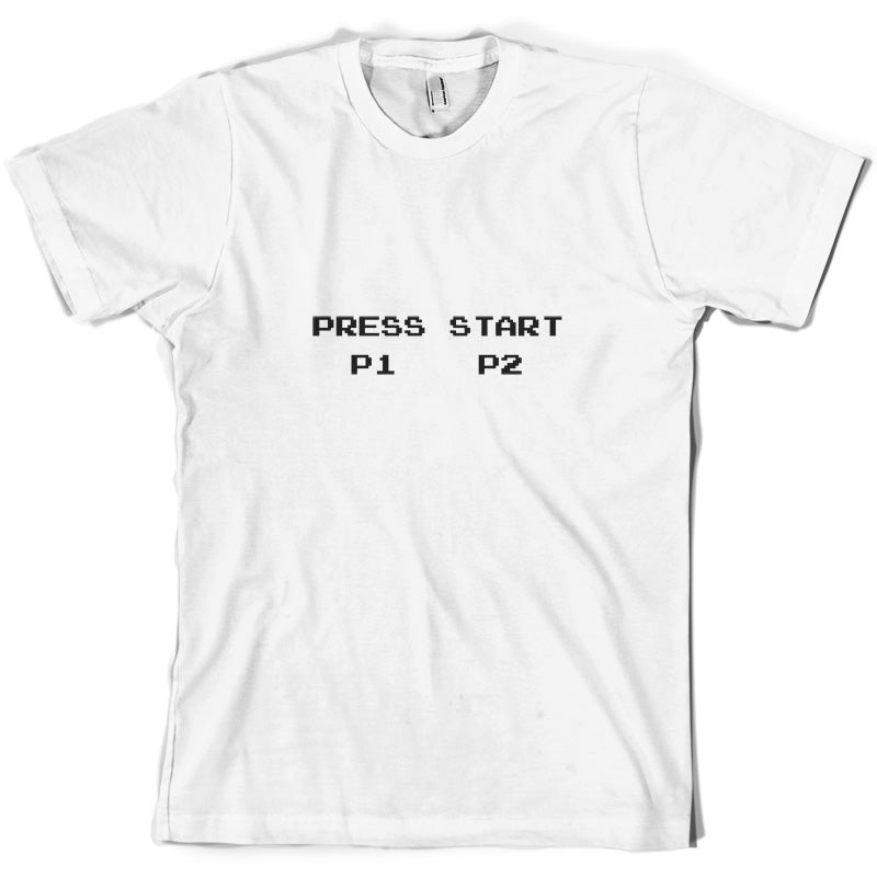 Press Start P1 P2 T Shirt