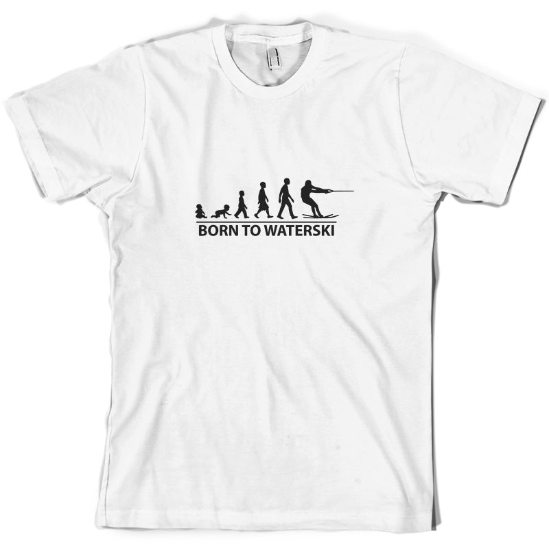 Born To Waterski T Shirt