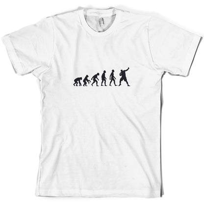 Evolution Of Man Shot Put T Shirt