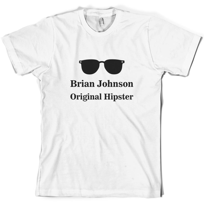 Brian Johnson Original Hipster T Shirt