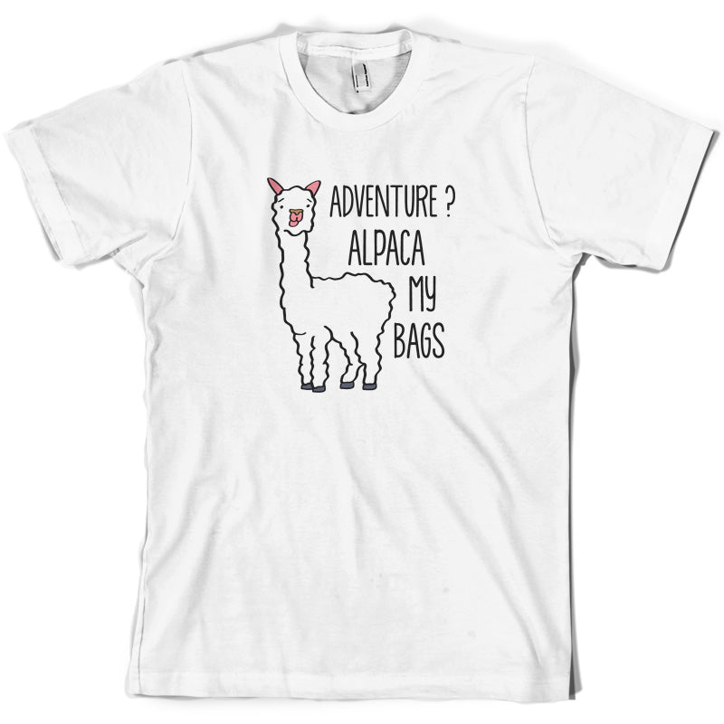 Adventure Alpaca My Bags T Shirt