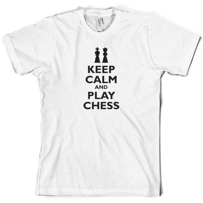 Keep Calm and Play Chess T Shirt