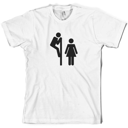 Unisex Toilet Sign T Shirt